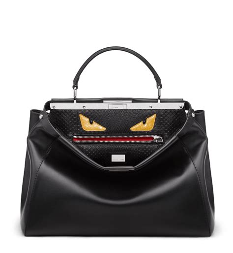 fendi peekaboo blackboard|fendi peekaboo bag interior.